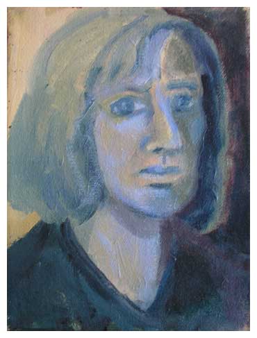 Woman on Yellow Background